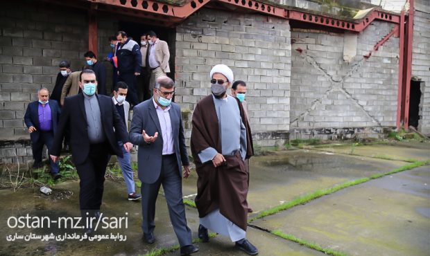 بازدید رئیس مرکز ارتباطات مردمی ریاست جمهوری از پروژه‌های بیمارستان آیت‌الله طبرسی و ورزشگاه سردار شهید سلیمانی ساری
