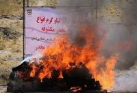 امحای بیش از یک تُن موادمخدر در شرق مازندران