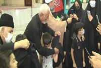 آئین سیاهپوش شدن نونهالان حسینی در قائم شهر