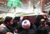 تشییع و خاکسپاری ۱۰ شهید گمنام دوران دفاع مقدس امروز در مازندران