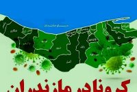 افزایش تعداد شهرهای آبی کرونایی در مازندران