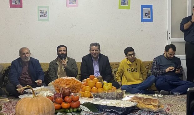 دیدار یلدایی اعضای ستاد نماز جمعه ساری با مرکز نگهداری شبانه روزی بهزیستی