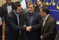 اهدای لوح تقدیر از سوی استاندار مازندران و معاون محترم وزارت راه و شهرسازی از عملکرد شهردار نکا