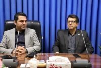 جلسه مشترک رئیس سازمان نظام مهندسی ساختمان مازندران و شهردار نکا
