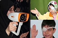 معاینه ۲۶ هزار کودک در طرح غربالگری تنبلی چشم