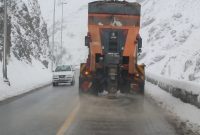 استقرار ۳۶ اکیپ راهداری در جاده‌های کوهستانی مازندران