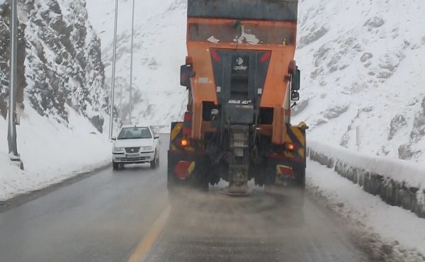 استقرار ۳۶ اکیپ راهداری در جاده‌های کوهستانی مازندران