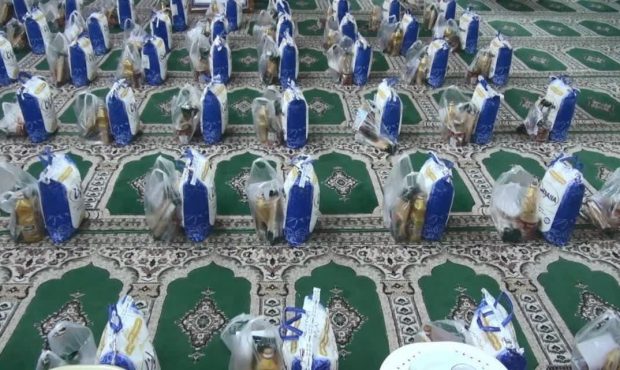 توزیع ۸۰ بسته معیشتی در کلارآباد
