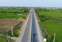 اجرا ونصب روشنایی در محور شهید سلیمانی شهرستان بابل