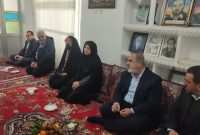 دیدار اعضای جهاد دانشگاهی مازندران با خانواده شهید رسانه