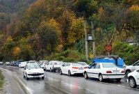 ترافیک پر حجم در جاده‌های مازندران
