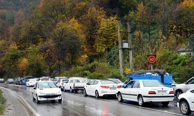 ترافیک پر حجم در جادههای مازندران ترافیک پر حجم در جادههای مازندران