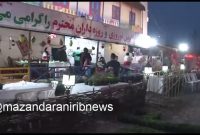 ضیافت افطاری برای مسافران نوروزی در قائم شهر