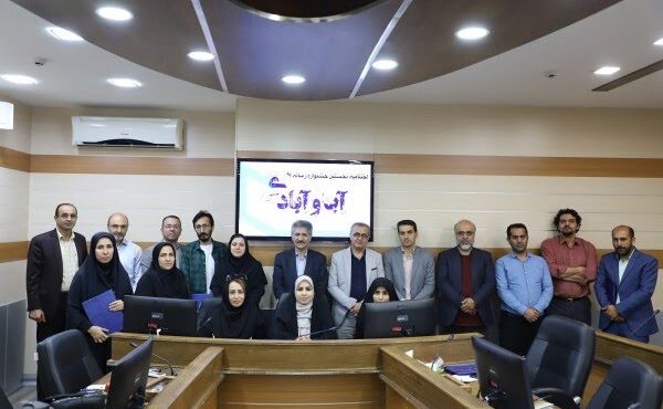 درخشش سکینه مریخ در جشنواره رسانه ای آب وآبادی