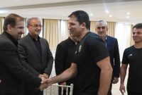 برگزاری اردوی آمادگی تیم ملی کشتی فرنگی و بدرقه ورزشکاران مازندرانی در آستانه مسابقات جهانی