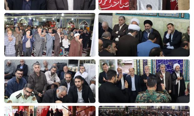 حضور فرماندار قائمشهر در سی و هفتمین یادواره سرداران و شهدای کلاگر محله