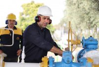 برگزاری مانور افت فشار گاز در شهرستان بهشهر