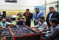 برگزاری اولین دوره رقابت‌های فوتبال روی میز جانبازان و توان‌یابان مازندران