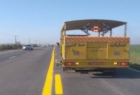 خط کشی ۲۳۰۰ کیلومتر از جاده‌های مازندران