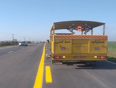 خط کشی ۲۳۰۰ کیلومتر از جاده‌های مازندران