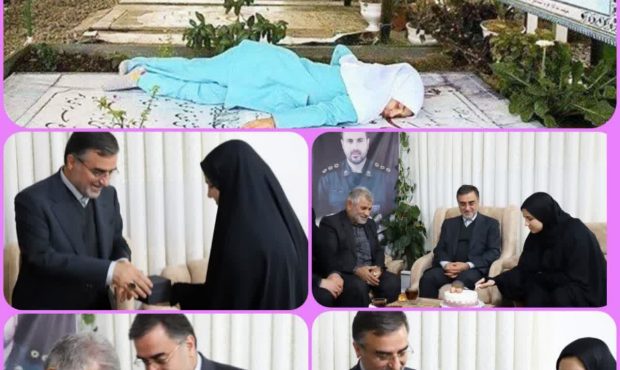برگزاری جشن روز پدر در منزل شهید اسماعیل خانزاده