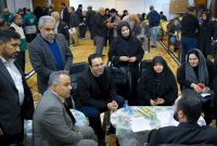 برپایی میز خدمت مشاوره حقوقی در کانون حقوق رضوی شهرستان ساری