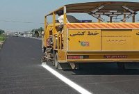 خط کشی ۱۰۰ کیلومتر از مسیر‌های پُرتردد مازندران
