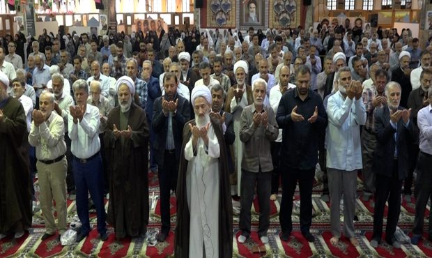 برگزاری نماز پرفیض عید سعید قربان در مصلای ساری