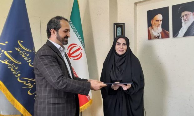 معصومه فرجی نماینده مدیرکل فرهنگ و ارشاد اسلامی مازندران در امور ساری شد