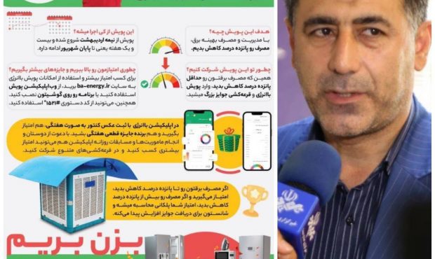 راه‌اندازی “پویش با انرژی” توسط شرکت توزیع نیروی برق مازندران