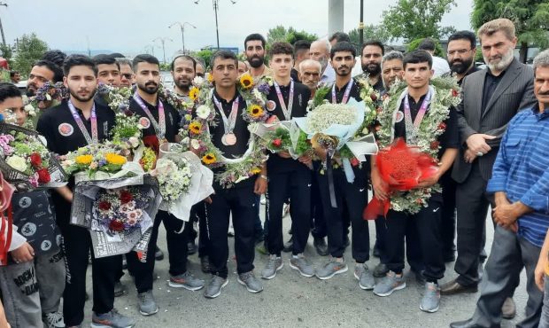 استقبال آملی‌ها از مدال آوران تیم منتخب هاپکیدوGHA ایران