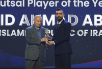 سعید احمدعباسی مرد سال فوتسال آسیا در سال ۲۰۲۴ شد