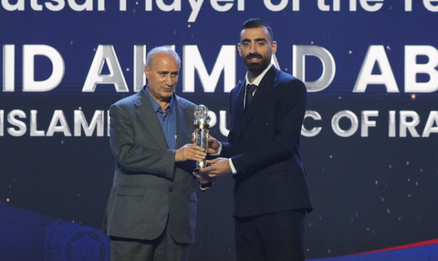 سعید احمدعباسی مرد سال فوتسال آسیا در سال ۲۰۲۴ شد