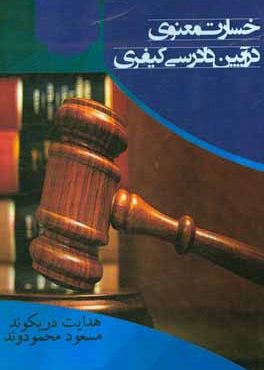 توضیحاتی درباره کتاب خسارت معنوی در آیین دادرسی کیفری