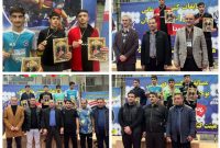 اعلام برترین‌های روز نخست کشتی آزاد قهرمانی نوجوانان مازندران