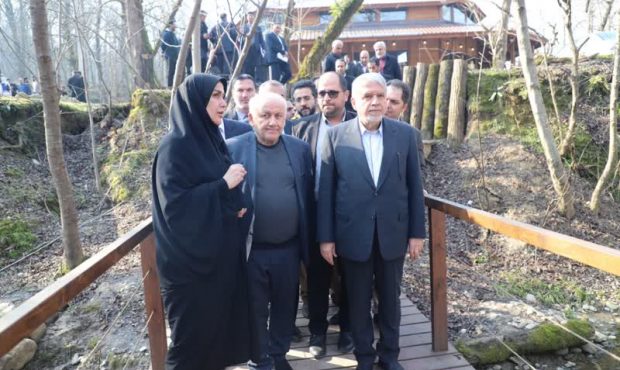 بازدید وزیر میراث‌ فرهنگی از مجتمع گردشگری اندارگلی سوادکوه: