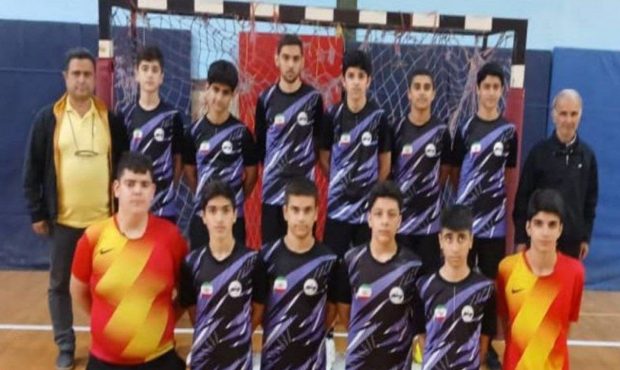 قهرمانی نونهالان در تیم هیات هندبال نوشهر