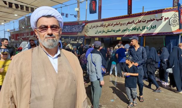 برپایی موکب اربعینی اوقاف مازندران در سامرا