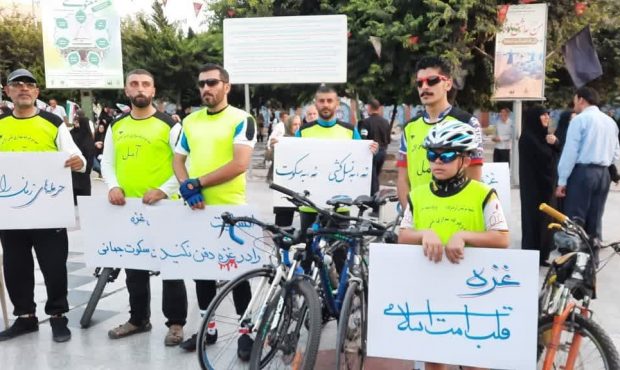 ماجرای سفر معنوی با دوچرخه از آمل تا کربلای معلی