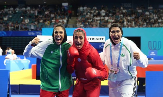 یاسمن باقرزاده بانوی ووشو کار مازندرانی طلایی شد