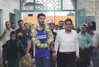 استقبال از قهرمان جهانی والیبال در بابل
