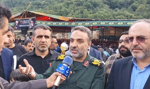 برگزاری یادواره شهدای منطقه ولوپی سوادکوه