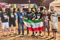 تیم ملی کشتی ساحلی ایران در رقابت‌های سری جهانی مراکش قهرمان شد
