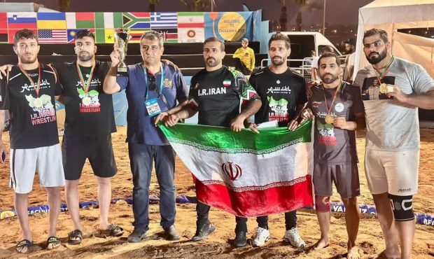 تیم ملی کشتی ساحلی ایران در رقابت‌های سری جهانی مراکش قهرمان شد
