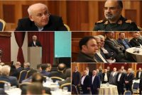 نشست مشترک فعالان اقتصادی مازندران با حضور استاندار و فرمانده سپاه کربلا
