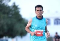 کسب مدال نقره پیشکسوت ساروی در دوی ماراتن عمان