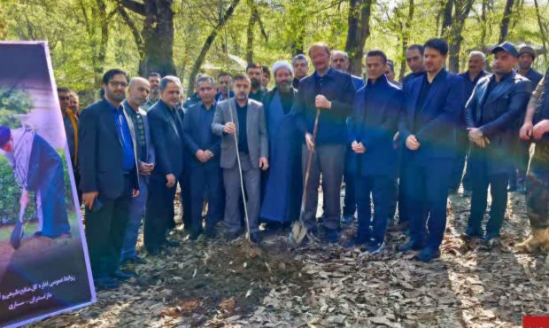 برگزاری پویش ملی درختکاری «سرو ایران» در پارک جنگلی شهید زارع ساری