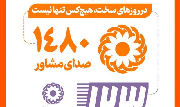 ارائه خدمات تخصصی روانشناختی رایگان از طریق خطوط ۱۲۳ و ۱۴۸۰