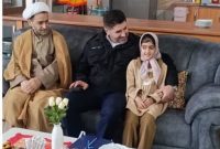 دیدار فرمانده پلیس راه مازندران با خانواده شهید حسن‌نژاد