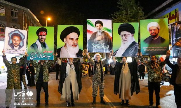 حضور روحانیت بسیجی مازندران در اربعین امام شهید(ره)